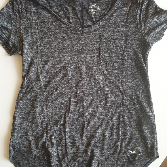 Hollister XS Grey soft t-shirt - Picture 1 of 3